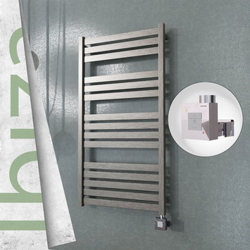 Radiva - Ibiza Sèche Serviettes Electrique 600x1165 Finition peinture satiné Ktx1 600 Watt
