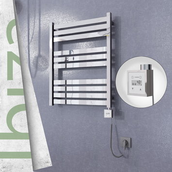 Radiva - Ibiza Elektrikli Havlupan 600x780 Ayna Polisajli Ktx3 300 Watt Spiral Kablolu