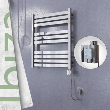 Radiva - Ibiza Elektrikli Havlupan 600x780 Ayna Polisajli Ktx4 300 Watt Spiral Kablolu