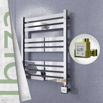 Radiva - Ibiza Elektrikli Havlupan 600x780 Ayna Polisaj (KTX3 Termostat) 300W