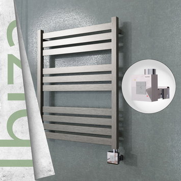Radiva - Ibiza Elektrikli Havlupan 600x780 Satine Polisaj (KTX1 Termostat) 300W