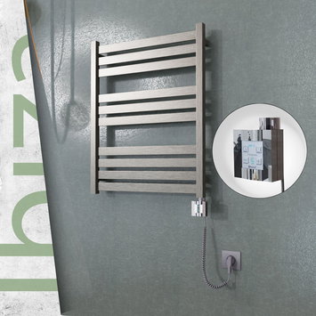 Radiva - Ibiza Elektrikli Havlupan 600x780 Satine Polisaj (KTX4 Termostat) 300W Spiral Kablolu