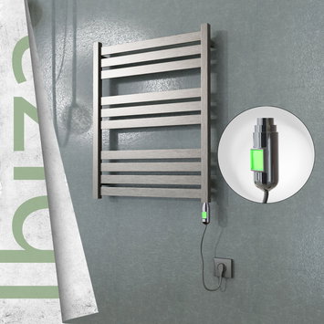 Radiva - Ibiza Elektrikli Havlupan 600x780 Satine Polisaj (On/Off Düğmeli) 300W