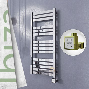  - Ibiza Sèche Serviettes Electrique 500x1165 Finition de polissage Ktx3 300 W