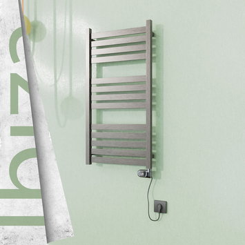 Radiva - Ibiza Sèche Serviettes Electrique 500x960 Finition peinture satiné (Thermostat Thesis) 300 W
