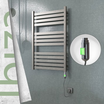 Radiva - Ibiza Sèche Serviettes Electrique 600x960 Finition peinture satiné (On/Off) 300 W
