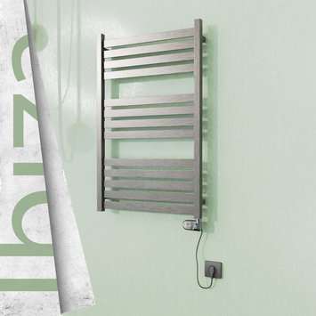 Radiva - Ibiza Sèche Serviettes Electrique 600x960 Finition peinture satiné (Thermostat Thesis) 300 W