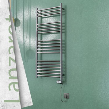 Radiva - Lanzarote Sèche Serviettes Electrique 500x1200 Finition de polissage (Thermostat Thesis) 300 W
