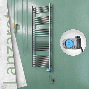 Radiva - Lanzarote Sèche Serviettes Electrique 500x1500 Finition de polissage (Thermostat Musa) 300 W