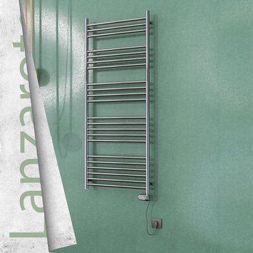 Radiva - Lanzarote Sèche Serviettes Electrique 600x1500 Finition de polissage (Thermostat Thesis) 600 Watt