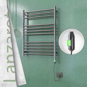  - Lanzarote Sèche Serviettes Electrique 600x800 Finition de polissage (On/Off) 200 W