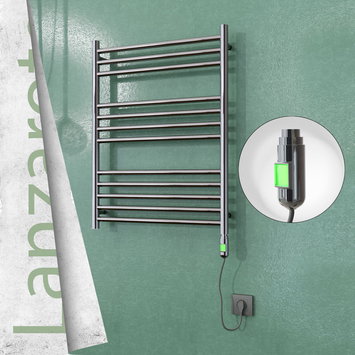 Radiva - Lanzarote Sèche Serviettes Electrique 600x800 Finition de polissage (On/Off) 200 W