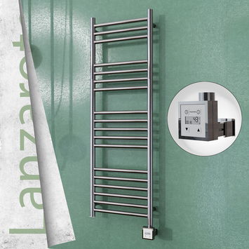 - Lanzarote Electric Towel Warmer 400x1200 Polished Finish Ktx3 200 W  - Lanzarote Electric Towel Warmer 400x1200 Polished Finish Ktx3 200 W