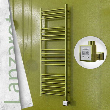  - Lanzarote Electric Towel Warmer 400x1200 Gold Ktx3 200 W