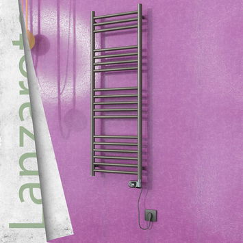 - Lanzarote Electric Towel Warmer 400x1200 Satine Finish (Thesis Thermostat) 200 W  - Lanzarote Electric Towel Warmer 400x1200 Satine Finish (Thesis Thermostat) 200 W