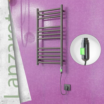 Radiva - Lanzarote Electric Towel Warmer 400x800 Satine Finish (On/Off) 200 W
