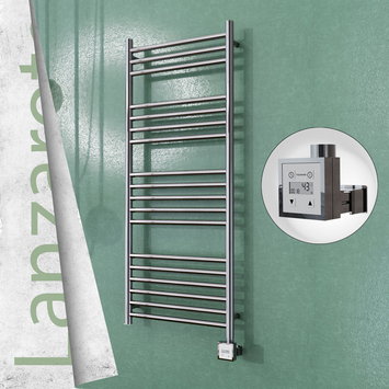 Radiva - Lanzarote Electric Towel Warmer 500x1200 Polished Finish Ktx3 300 W