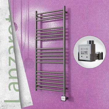Radiva - Lanzarote Electric Towel Warmer 500x1200 Satine Finish Ktx3 300 W