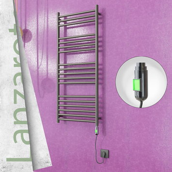 Radiva - Lanzarote Electric Towel Warmer 500x1200 Satine Finish (On/Off) 300 W