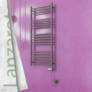 Radiva - Lanzarote Electric Towel Warmer 500x1200 Satine Finish (Thesis Thermostat) 300 W