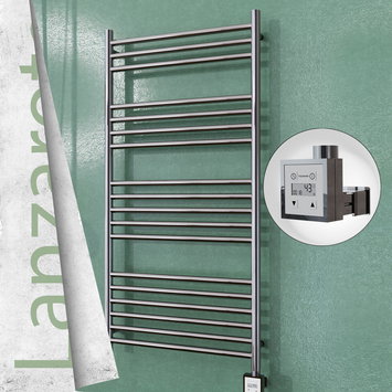 Radiva - Lanzarote Electric Towel Warmer 600x1200 Polished Finish Ktx3 300 W