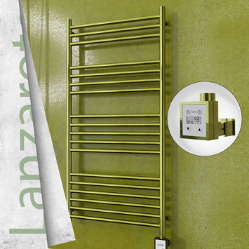 Radiva - Lanzarote Electric Towel Warmer 600x1200 Gold Ktx3 300 W
