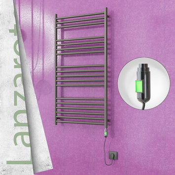 Radiva - Lanzarote Electric Towel Warmer 600x1200 Satine Finish (On/Off) 300 W