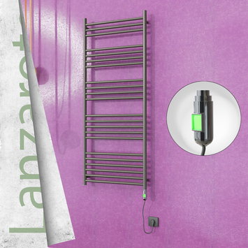 Radiva - Lanzarote Electric Towel Warmer 600x1500 Satine Finish (On/Off) 300 W