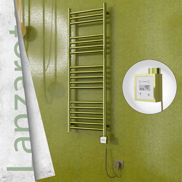 Radiva - Lanzarote Elektrikli Havlupan 400x1200 Altın Ktx3 300 Watt Spiral Kablolu