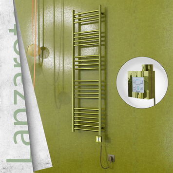 - Lanzarote Elektrikli Havlupan 400x1500 Altın Ktx4 300 Watt Spiral Kablolu  - Lanzarote Elektrikli Havlupan 400x1500 Altın Ktx4 300 Watt Spiral Kablolu