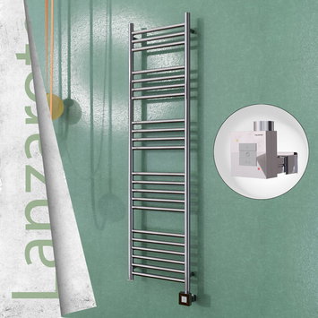 Radiva - Lanzarote Electric Towel Warmer 400x1500 Mirror Finish Ktx1 300 W