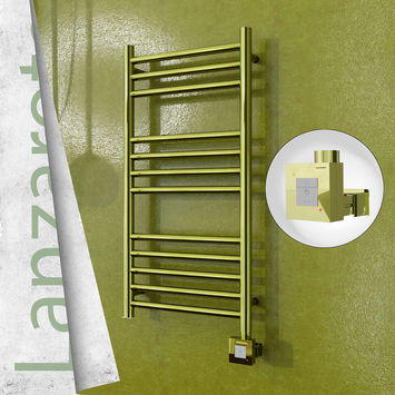  - Lanzarote Electric Towel Warmer 400x800 Gold Ktx1 200 W