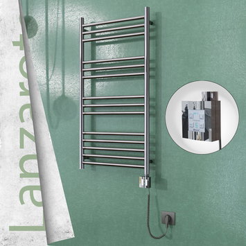 Radiva - Lanzarote Electric Towel Warmer 500x1000 Mirror Finish Ktx4 200 W (Spiral Cable)
