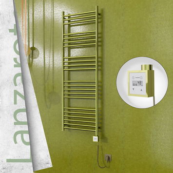  - Lanzarote Elektrikli Havlupan 500x1500 Altın Ktx3 300 Watt Spiral Kablolu