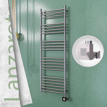 Radiva - Lanzarote Sèche Serviettes Electrique 500x1500 Finition de polissage Ktx1 300 Watt