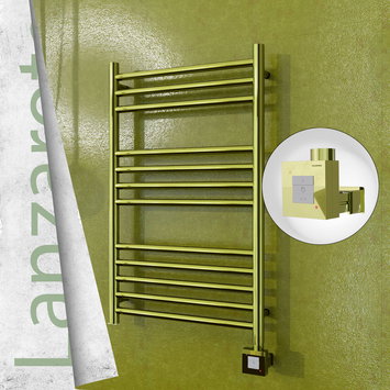 Radiva - Lanzarote Electric Towel Warmer 500x800 Gold Ktx1 200 W