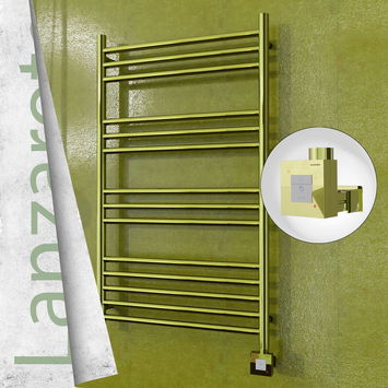  - Lanzarote Electric Towel Warmer 600x1000 Gold Ktx1 200 W