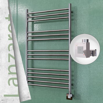  - Lanzarote Electric Towel Warmer 600x1000 Mirror Finish Ktx1 200 W