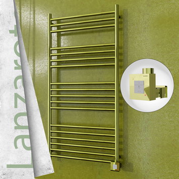 Radiva - Lanzarote Electric Towel Warmer 600x1200 Gold Ktx1 300 W