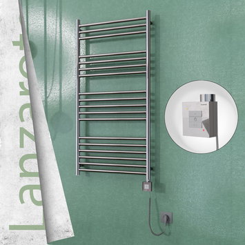 Radiva - Lanzarote Elektrikli Havlupan 600x1200 Ayna Polisaj (KTX1 Termostat) 300W Spiral Kablolu