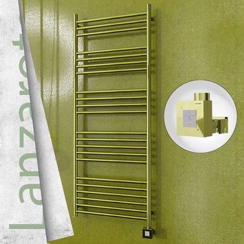 Radiva - Lanzarote Electric Towel Warmer 600x1500 Gold Ktx1 300 W