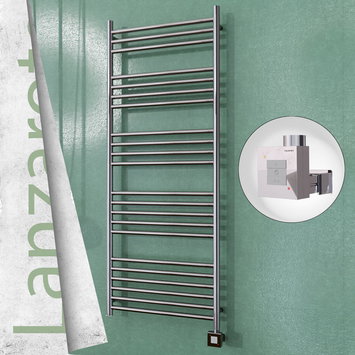 Radiva - Lanzarote Electric Towel Warmer 600x1500 Mirror Finish Ktx1 300 W