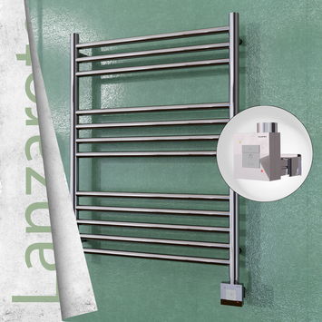  - Lanzarote Electric Towel Warmer 600x800 Mirror Finish Ktx1 200 W