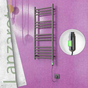 Radiva - Lanzarote Sèche Serviettes Electrique 400x1000 Finition peinture satiné (On/Off) 200 W
