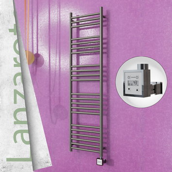 Radiva - Lanzarote Sèche Serviettes Electrique 400x1500 Finition peinture satiné Ktx3 300 W