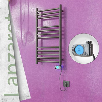  - Lanzarote Sèche Serviettes Electrique 400x800 Finition peinture satiné (Thermostat Musa) 200 W