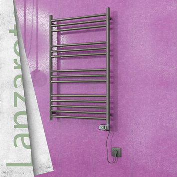 Radiva - Lanzarote Sèche Serviettes Electrique 600x1000 Finition peinture satiné (Thermostat Thesis) 300 Watt