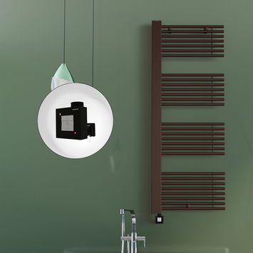  - Male Electric Towel Warmer 600x1600 Antique Copper Ktx1 600 W (Spiral Cable)
