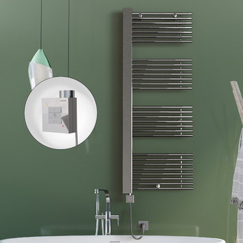 Radiva - Male Sèche Serviettes Electrique 600x1600 Chrome Ktx1 600 Watt