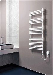 Radiva - Olib Electric Towel Warmer 600 Watt 500x1200 White (On/Off) Radiva - Olib Electric Towel Warmer 600 Watt 500x1200 White (On/Off)